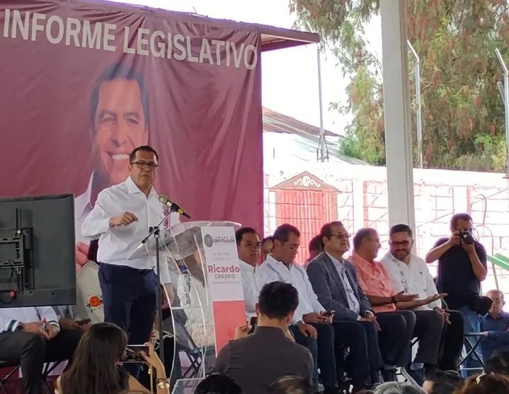 Diputado Ricardo Crespo Rinde Su Primer Informe Legislativo