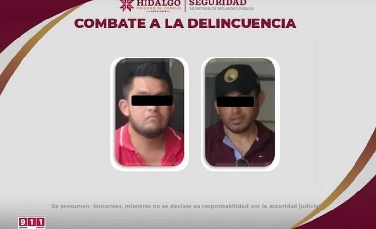 Dos Sujetos Detenidos Por Manejar Patrulla a Exceso de Velocidad se Presume que la Robaron, en Huejutla
