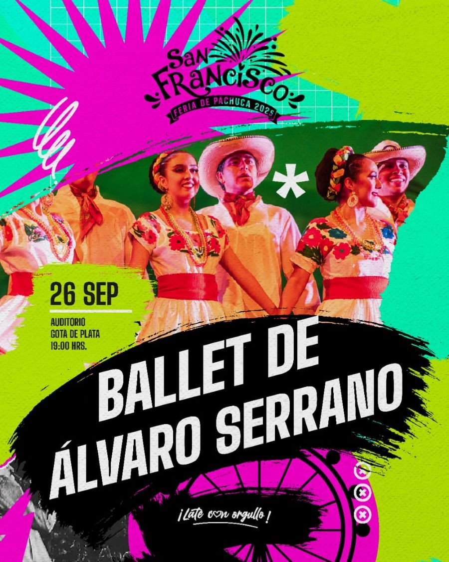 El Ballet Folklórico de Álvaro Serrano Abrirá Actividades del Festival Cultural San Francisco de la feria