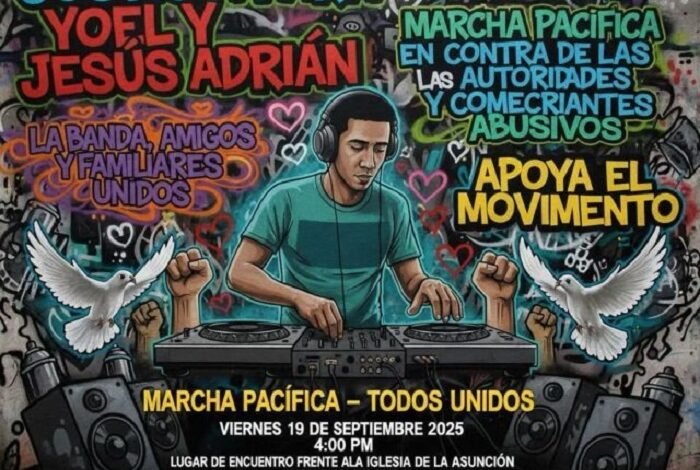Este Jueves Habrá Manifestación en Contra de la Agresión de DJ Yoel Chávez