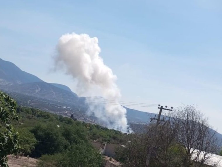 Explota Material de Pirotecnia en la Comunidad de Cerritos, Municipio de Santiago de Anaya
