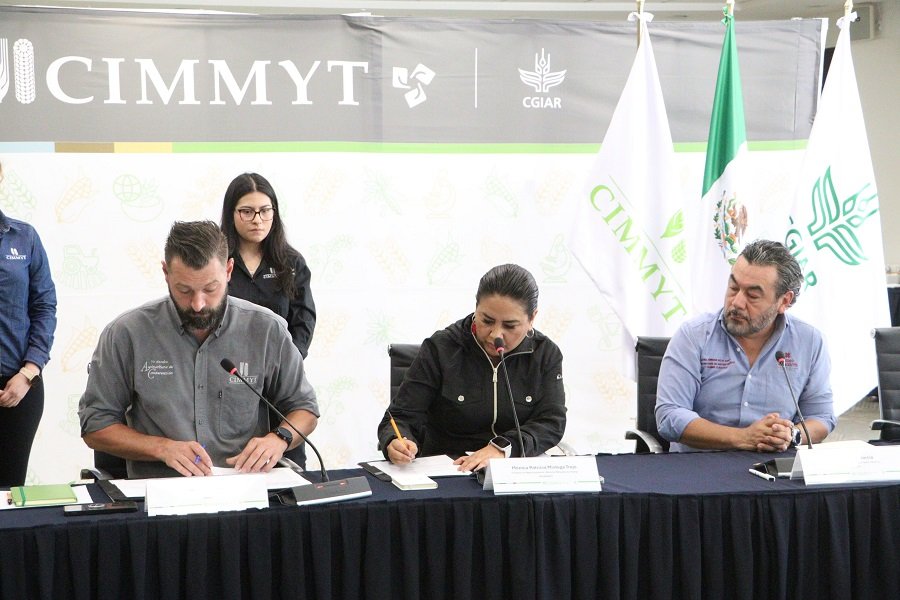 Firma de Convenio Entre Semarnath y CIMMYT fortalece la Agenda Ambiental de Hidalgo