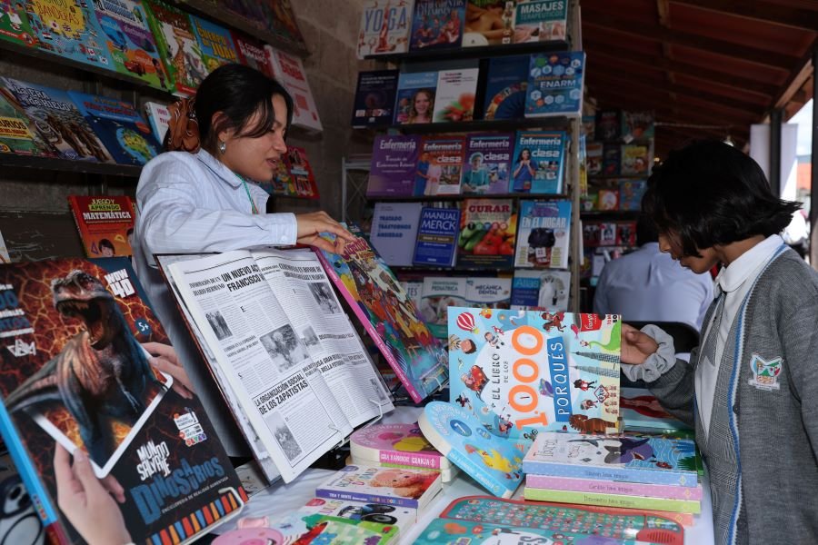 La Feria del Libro Infantil y Juvenil 2025 llega a más comunidades de Hidalgo