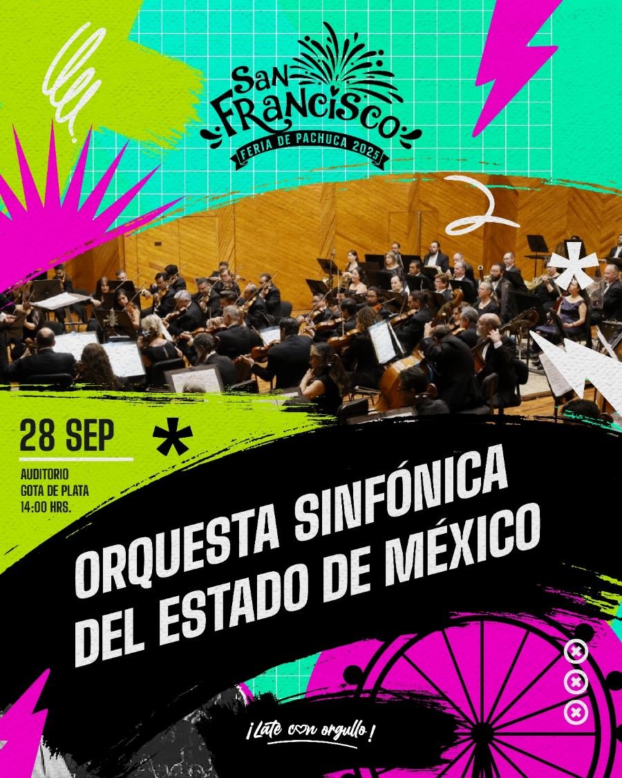 Mozart y Chaikovski presentes en la Feria de San Francisco, con la Orquesta Sinfónica del Estado de México
