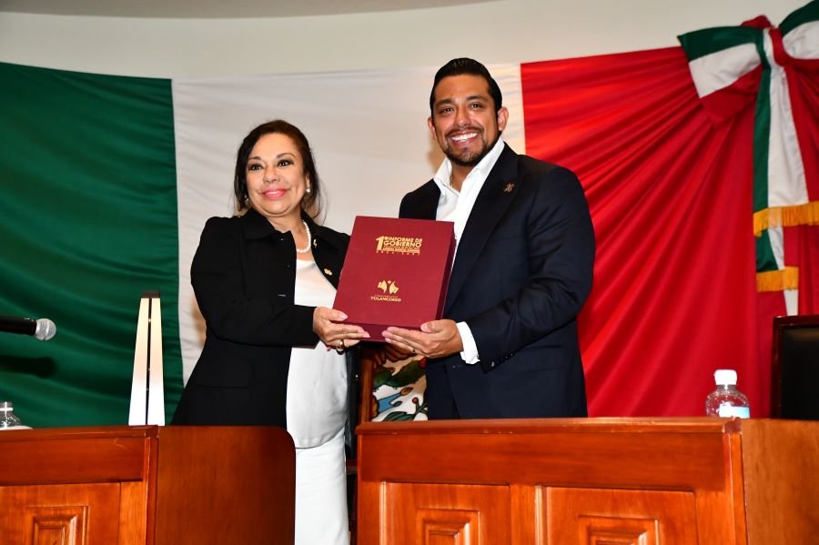 Entrega de Su Primer Informe de Gobierno Presidenta Lorena García