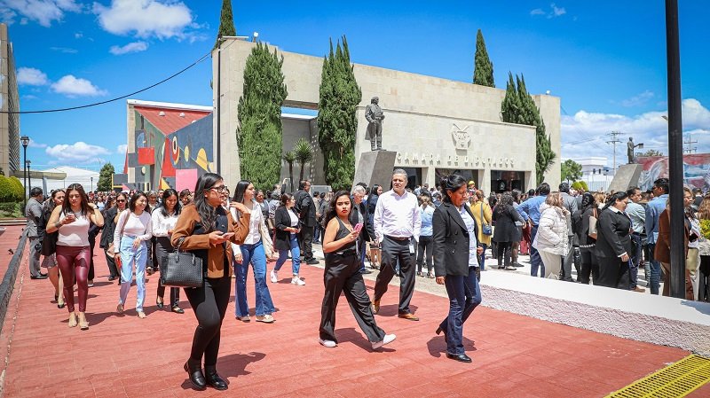 Andrés Velázquez Vásquez, Coordinador de la Junta de Gobierno del Congreso Encabezo el Simulacro del Sismo 2025