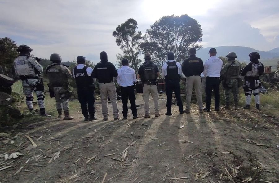 SSPH y Sedena Desmantelan Presunto Narcolaboratorio en Cuautepec de Hinojosa