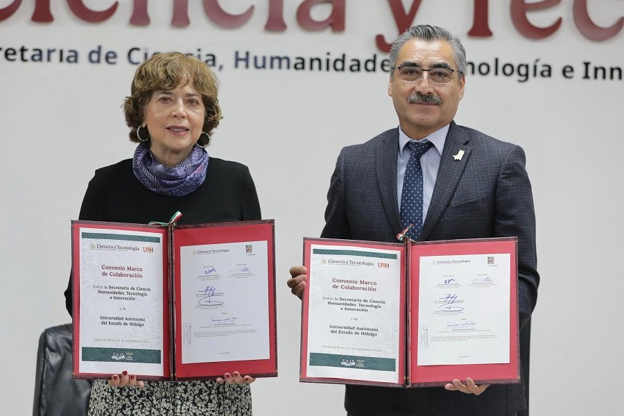 Secihti y UAEH Suman Esfuerzos Para Impulsar Investigación Científica y Educación de Posgrado
