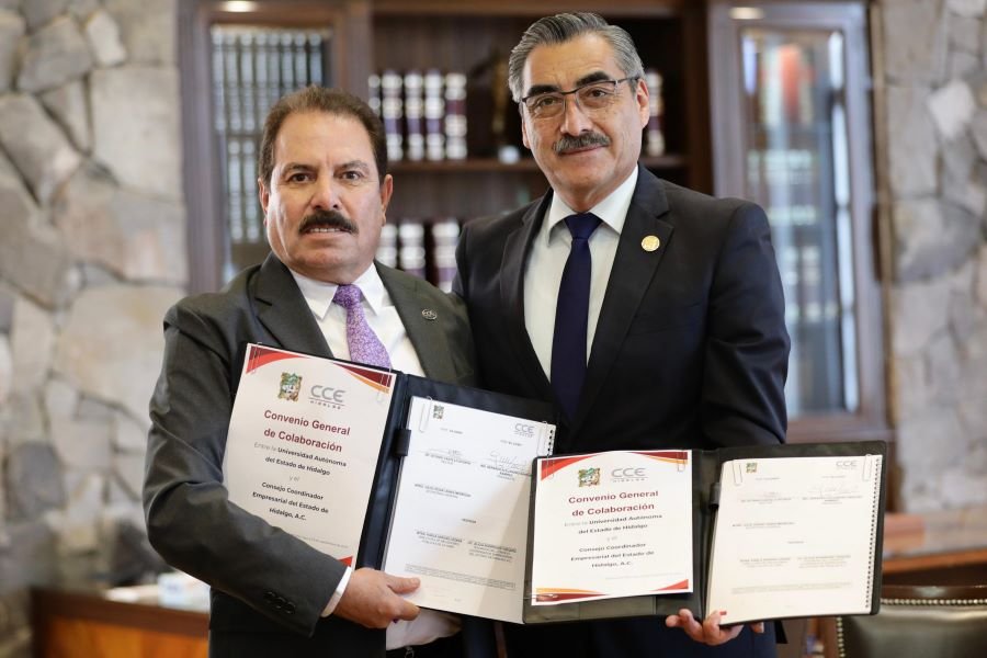 UAEH y CCEH Unen Esfuerzos Para Beneficio Del Desarrollo Económico
