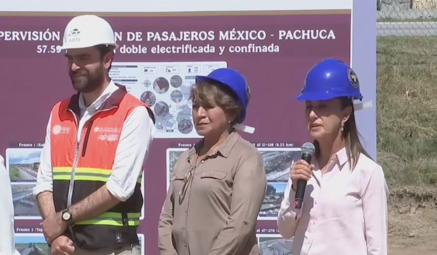 Construcción del Tren CDMX-AIFA Concluye Este Año; Tramo Aifa-Pachuca Tiene Un Avance del 9.3 Por Ciento: Presidenta Claudia Sheinbaum