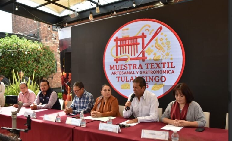 En Tulancingo, del 14 al 16 de Noviembre Muestra Textil, Artesanal y Gastronómica