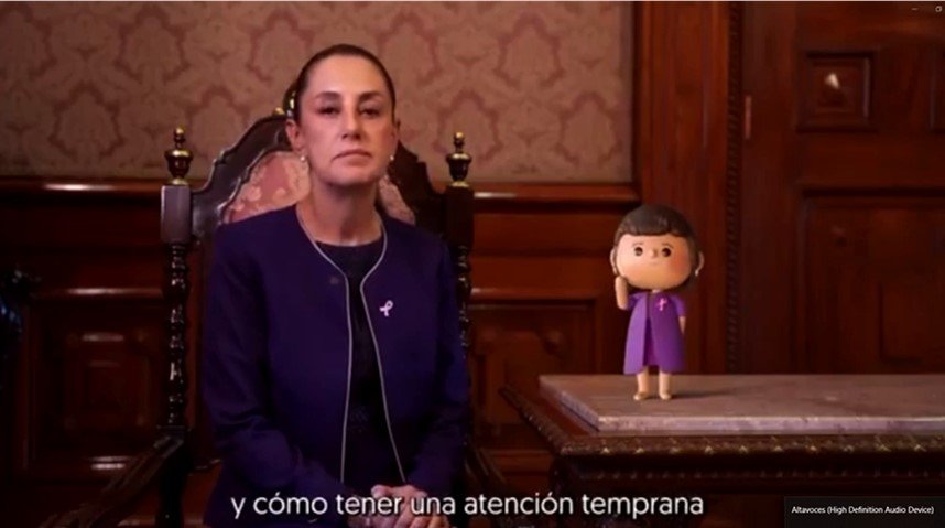 Modelo de Atención Universal de Cáncer de Mama; Un Antes y Un Después en El Tratamiento de Esta Enfermedad: Presidenta Claudia Sheinbaum