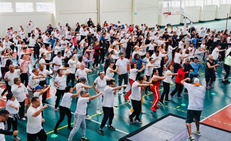 Participa IMSS Hidalgo en Activación Física Nacional por Salud Mental