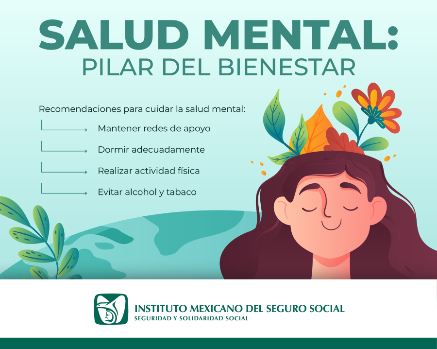 Promueve IMSS Hidalgo Cuidado de Salud Mental Como Base del Bienestar Integral