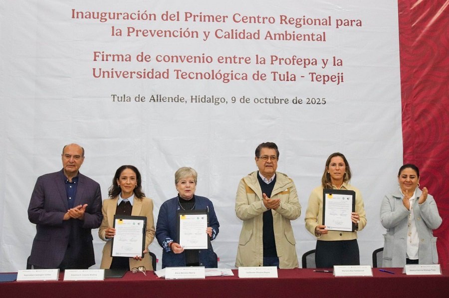 UTTT Inaugura en Tula, Centro Regional Para La Prevención y Calidad Ambiental