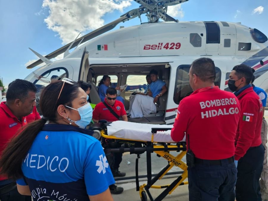 SSH Informa Sobre Traslados de Emergencia de 284 Personas vía Aérea y Guía Para Actuar Durante Contingencias Colectivas