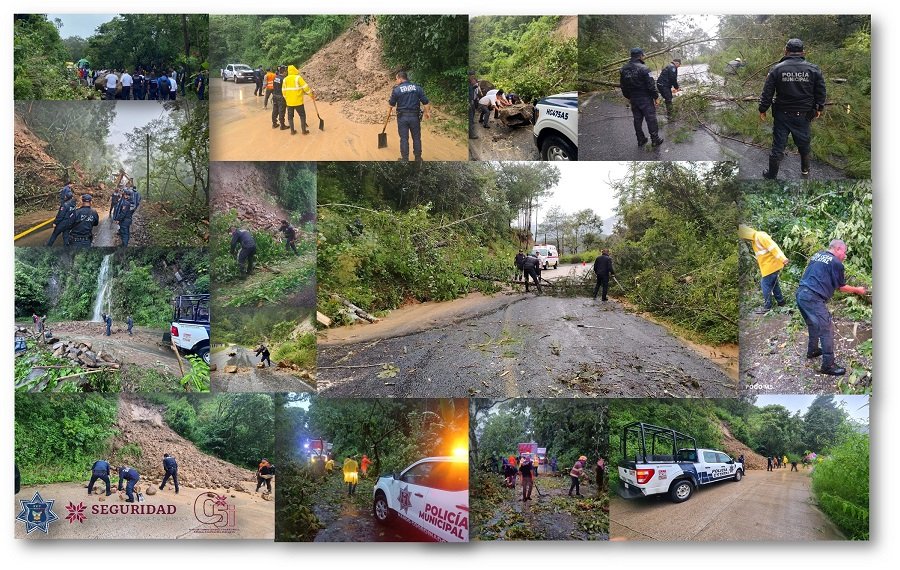 SSPH Operativos de Prevención y Rescate en Hidalgo por el Fenómeno Meteorológico “Priscilla”