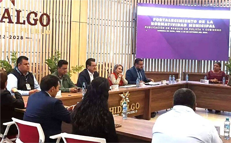 Solo 10, de 84 Municipios Hidalguenses Han Concluido La Actualización de Sus Bandos de Policía y Gobierno
