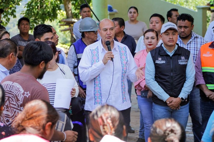 Supervisa la SEPH Avances en Rehabilitación de Escuelas Afectadas Por Lluvias en Tepehuacán