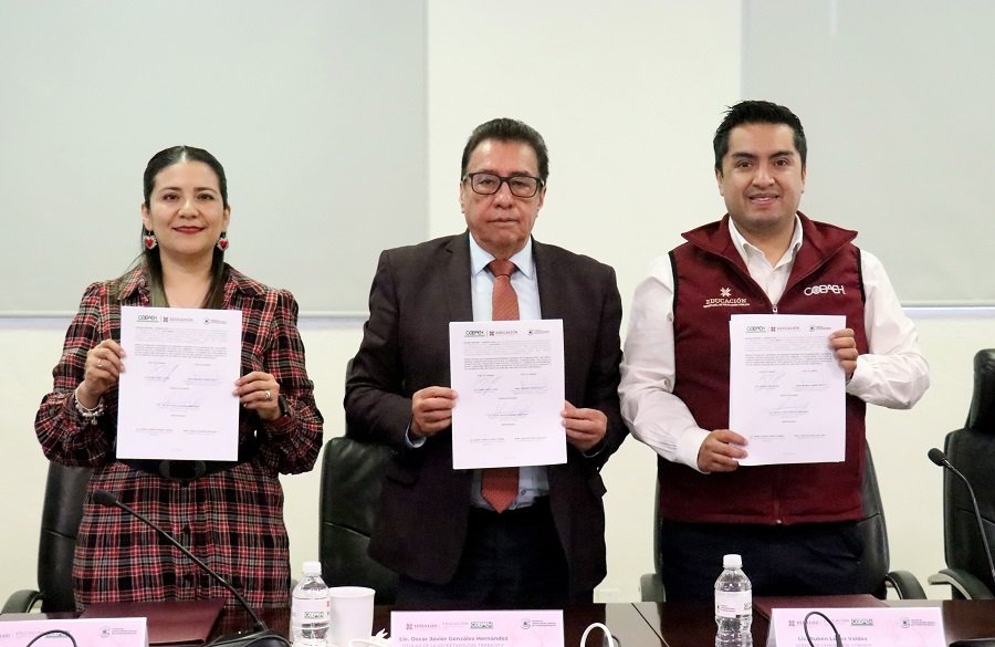 CCLEH y Cobaeh Firman Convenio Para Fortalecer La Gestión Archivística