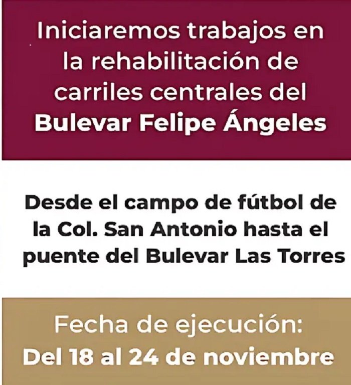 Avanza Rehabilitación del Bulevar Colosio en Perfilado, Estabilización y Colado.