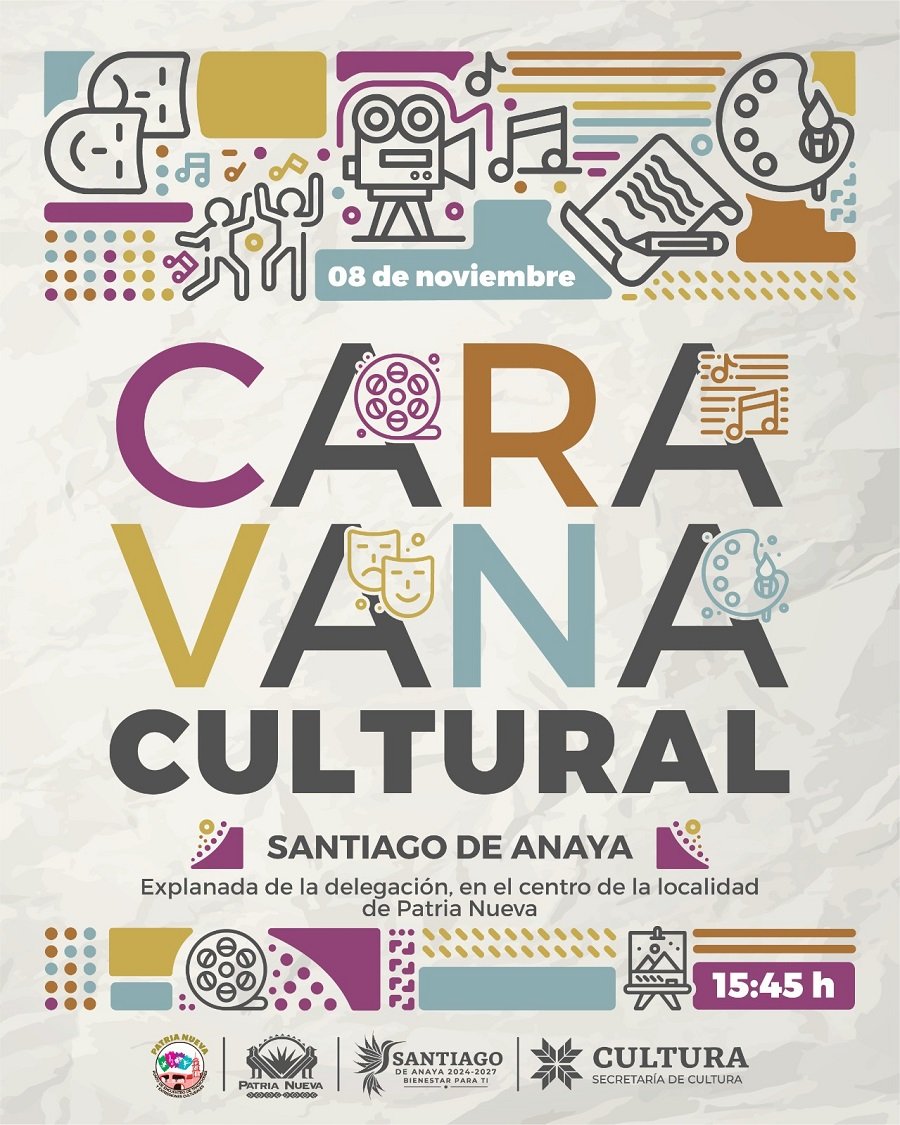Color y talento llegan a Santiago de Anaya con la Caravana Cultural