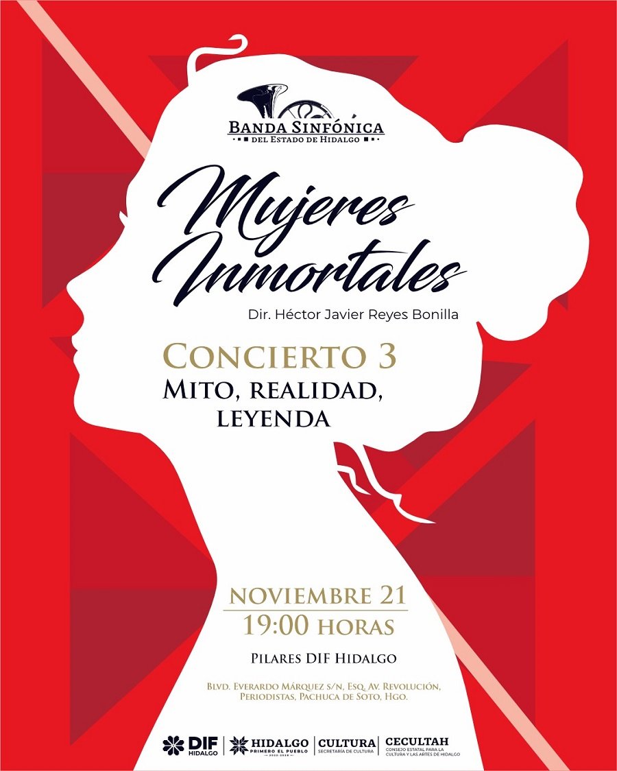 Dos noches Para Disfrutar a la Orquesta y la Banda Sinfónica del Estado de Hidalgo en Pilares DIF Hidalgo