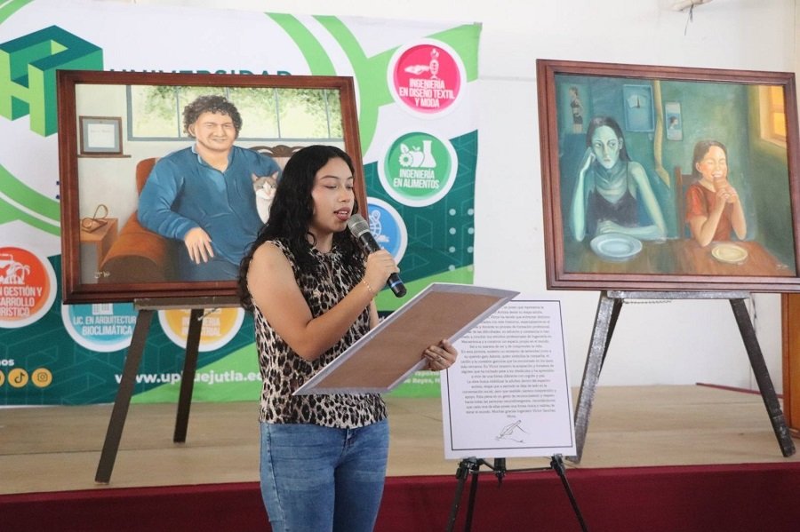 Estudiante de la UPH presenta exposición inclusiva