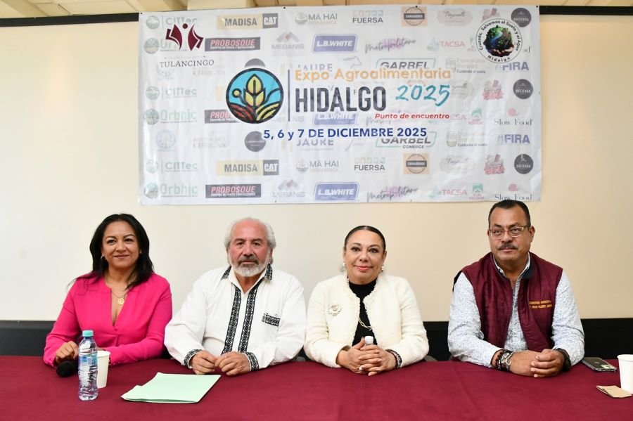 Expo Agroalimentaria Hidalgo 2025 Reunirá a 170 Expositores y Más de 5 Mil Visitantes en Tulancingo
