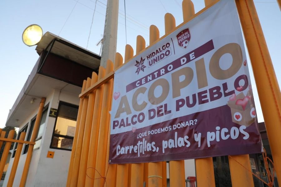 Hidalguenses Solidarios en el Palco del Pueblo