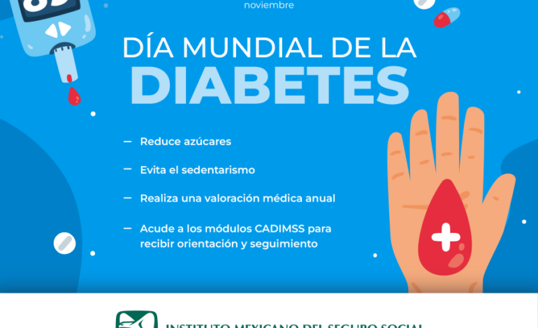Intensifica IMSS Hidalgo acciones preventivas y seguimiento en CADIMSS para personas con diabetes