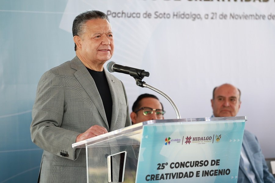 Julio Menchaca inaugura el 25.° Concurso de Creatividad e Ingenio