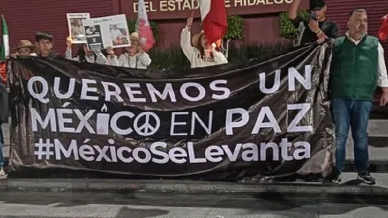 Marcha por la Paz, Marcha de la Generación Z.  en Pachuca