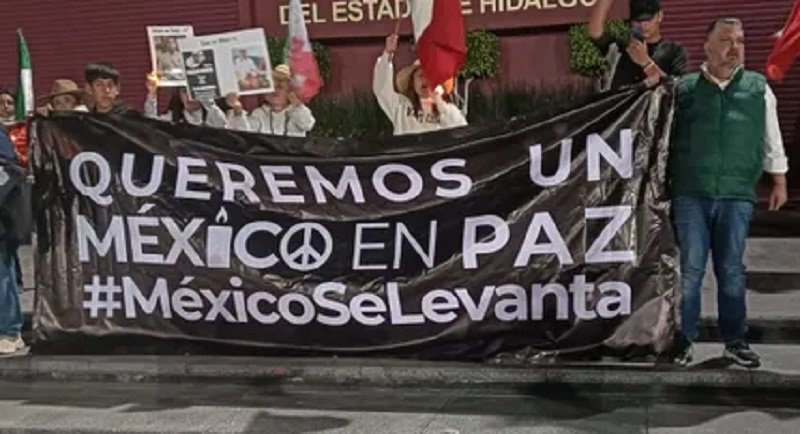 Marcha por la Paz, Marcha de la Generación Z.  en Pachuca