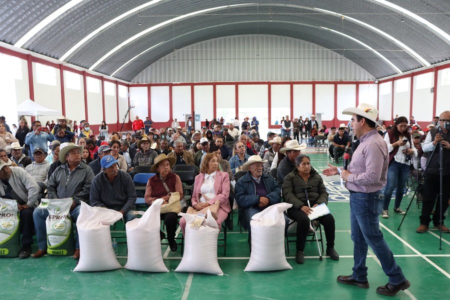 Con Entrega de Semillas 84 Municipios, Impulsa Gobierno de Hidalgo Productividad Del Campo