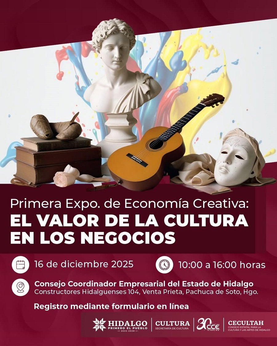Hidalgo Impulsa La Economía Creativa con la Primera Expo Cultura–Empresa