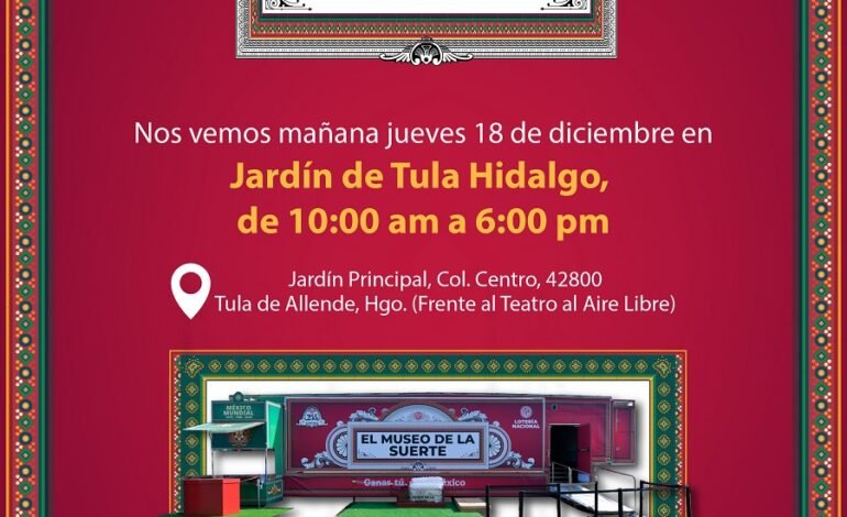 Museo de la Suerte Llega a Tula Como Última Sede en Hidalgo
