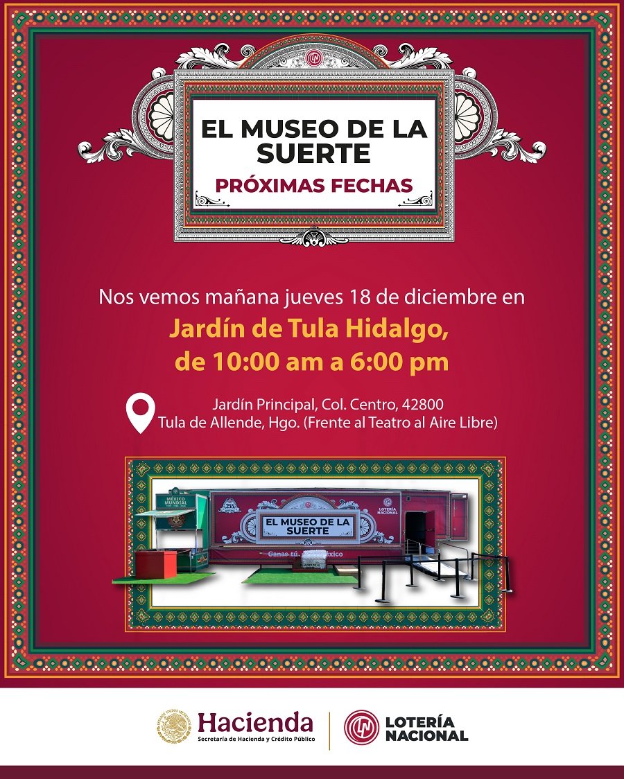 Museo de la Suerte Llega a Tula Como Última Sede en Hidalgo