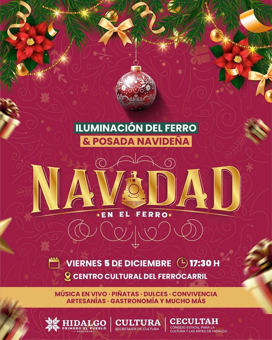 Navidad Llegará al Centro Cultural del Ferrocarril Este Viernes