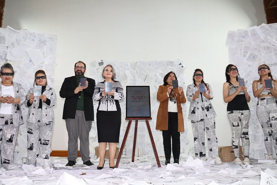 Rebeca Aladro acerca labor de juzgadores con puesta teatral del Poder Judicial