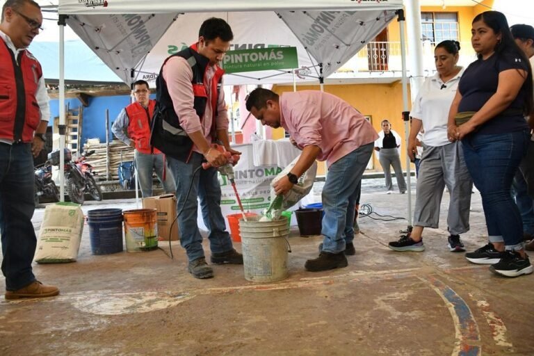 Secturh Contribuye a la Rehabilitación Comunitaria en Huehuetla