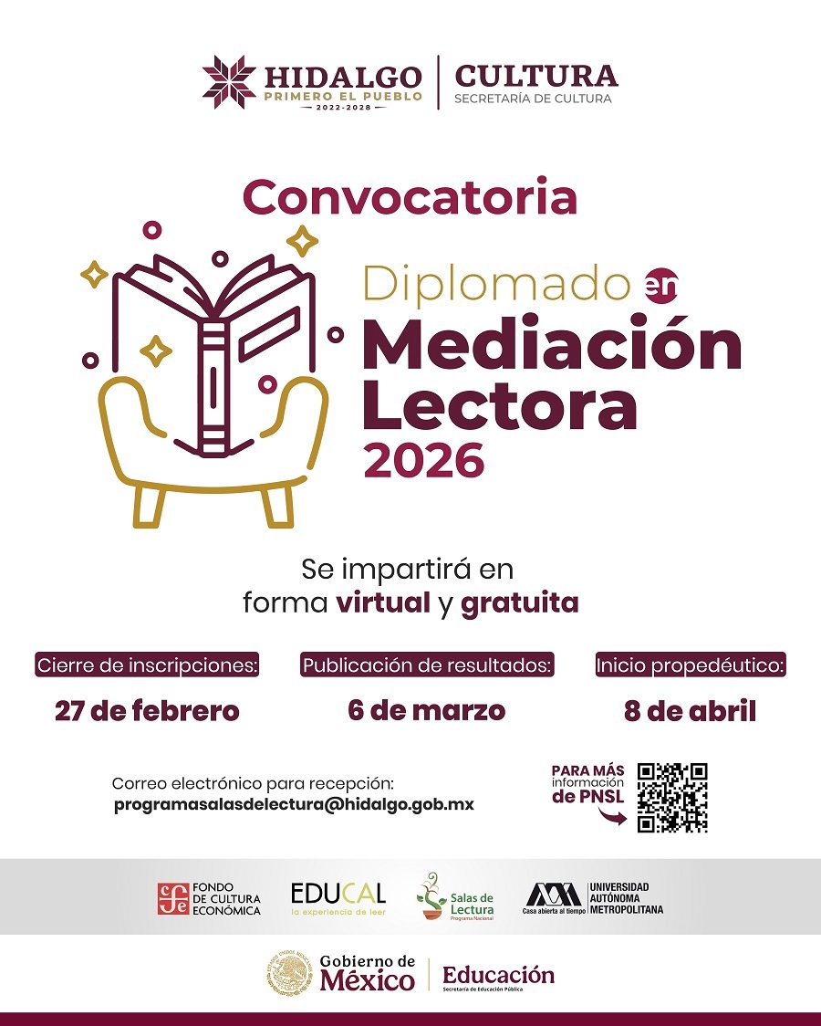 Abren Convocatoria Para el Diplomado en Mediación Lectora