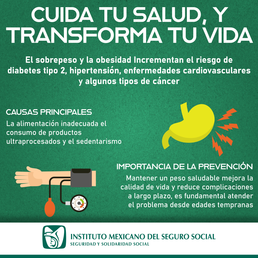 Advierte IMSS Hidalgo Riesgos de Sobrepeso y Obesidad, y Refuerza Acciones Preventivas