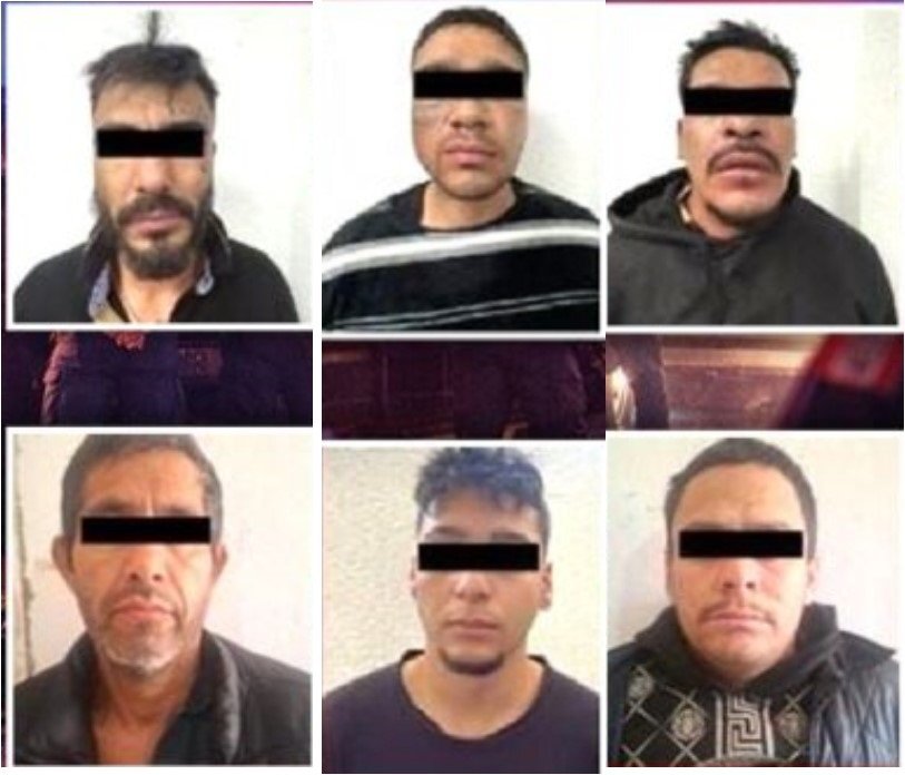 PGJEH Detuvo a Seis Sujetos en Mixquiahuala, Aseguró Armas de Fuego, Cargadores, Cartuchos Útiles, Chalecos Balísticos y Presuntas Drogas