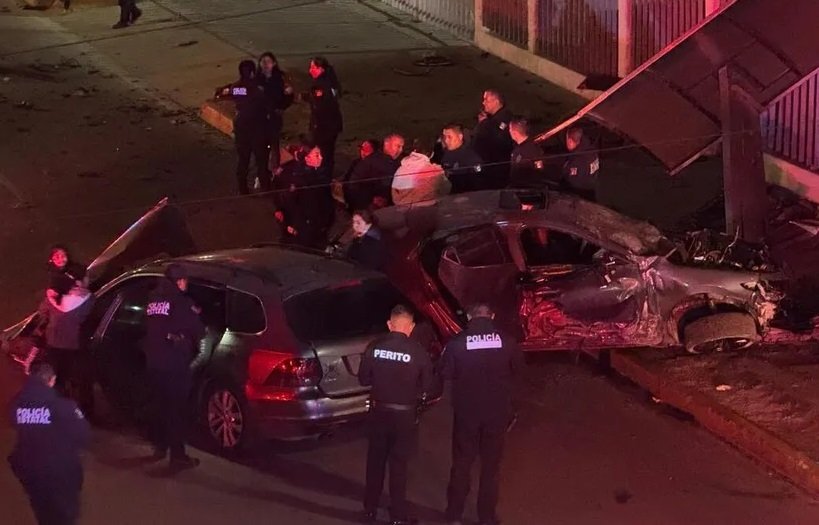 Carambola en el Bulevar Minero, Saldo 7 Heridos y Cuantiosos Daños Materiales