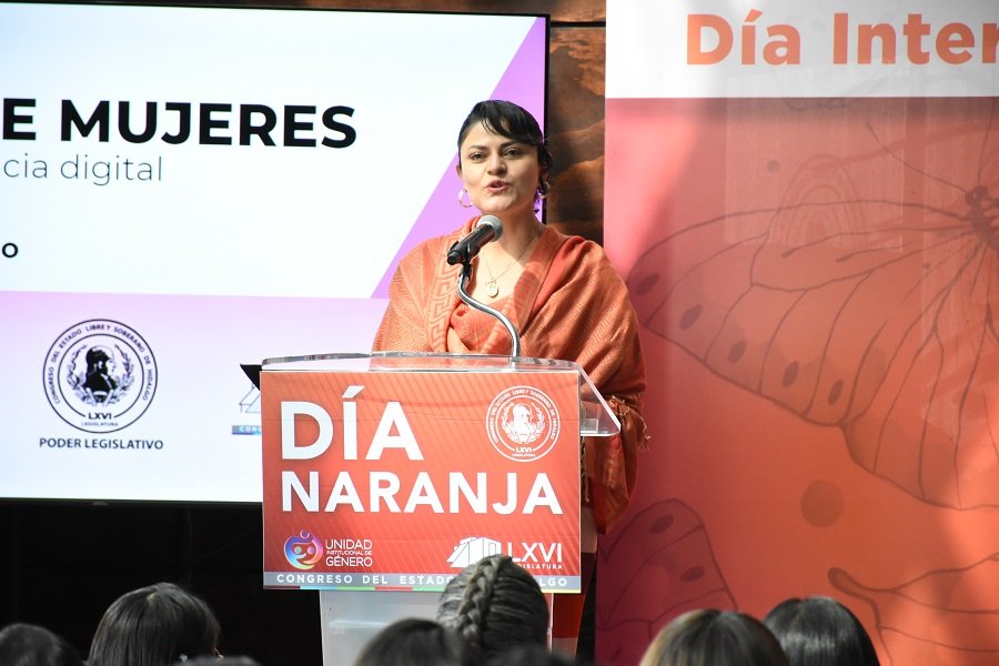 Congreso del Estado de Hidalgo conmemora el Día Naranja con el foro “Redes de mujeres”