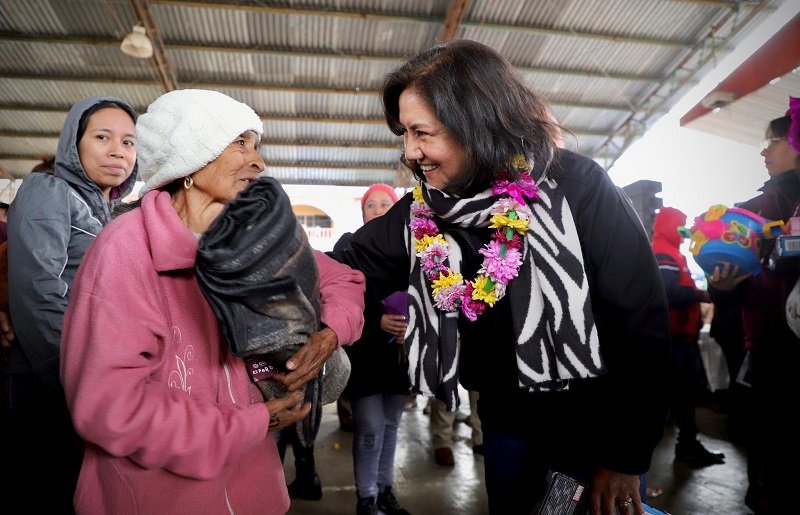 DIF Hidalgo Entregó Juguetes y Cobijas a familias de Huautla y Atlapexco