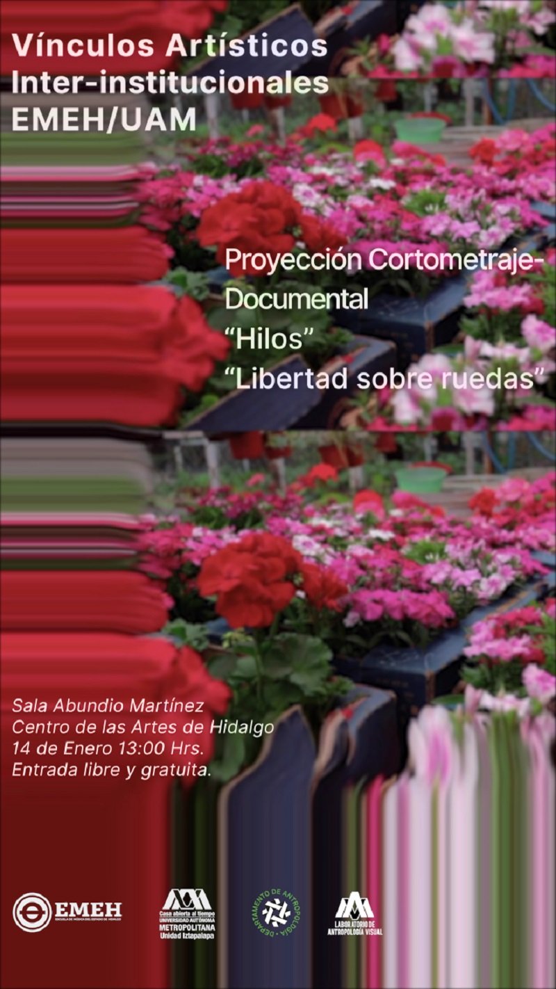 EMEH y UAM presentan muestra de cine etnográfico en el Centro de las Artes de Hidalgo