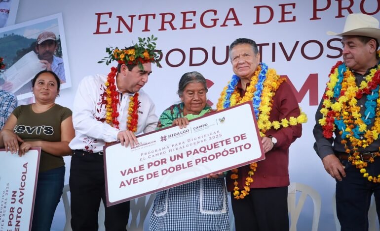 En 2026, Hidalgo Destinará 85 Millones de Pesos Para Impulsar a Mujeres del Sector Rural