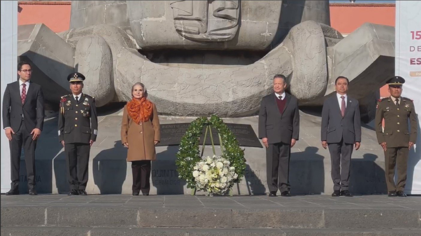 Hidalgo se vive: Julio Menchaca conmemora el 157 aniversario de la erección de Hidalgo